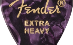 Set de pene Fender 351 Shape Premium Picks Extra Heavy Purple Moto 12 Count