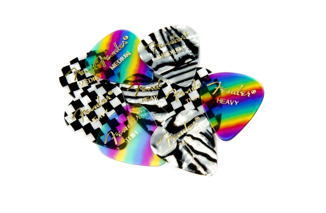 Set de pene Fender 351 Shape Zebra Medium (12)