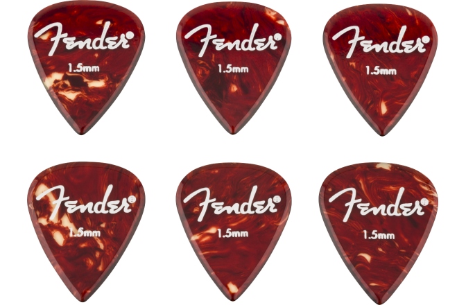 Set de pene Fender Aero Acrylic Picks 6pcs 1.5mm
