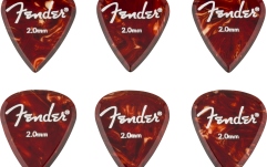 Set de pene Fender Aero Acrylic Picks 6pcs 2.0mm