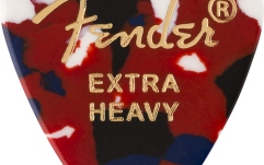 Set de pene Fender Classic Celluloid Confetti 351 Shape Extra Heavy 12 Count