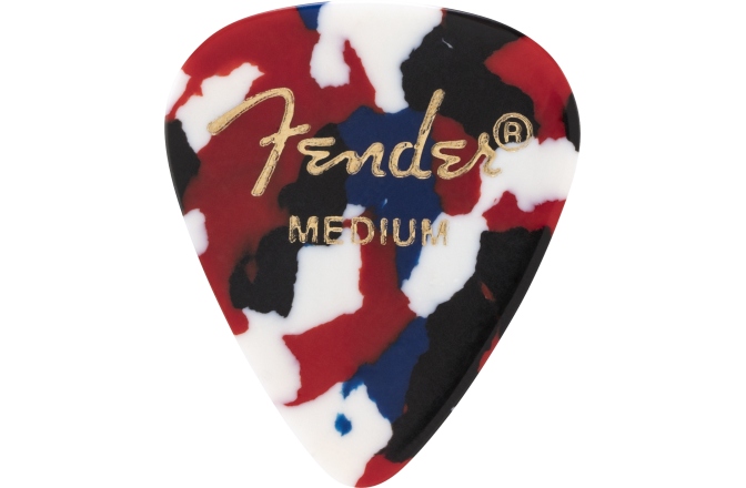Set de pene Fender Classic Celluloid Confetti 351 Shape Medium 12 Count