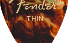 Set de pene Fender Classic Celluloid Tortoise Shell 351 Shape Thin (144)
