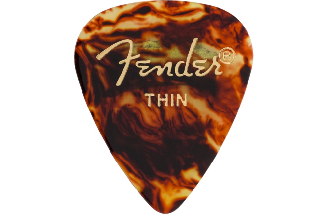 Set de pene Fender Classic Celluloid Tortoise Shell 351 Shape Thin (144)