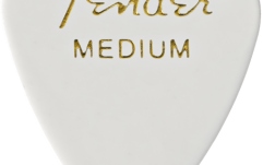 Set de pene Fender Classic Celluloid White 351 Shape Medium 144 Count
