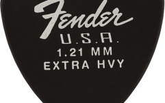 Set de pene Fender Dura-Tone 346 Shape 1.21 Black 12-Pack