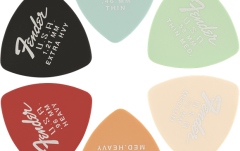 Set de pene Fender Dura-Tone 346 Shape 1.21 Black 12-Pack