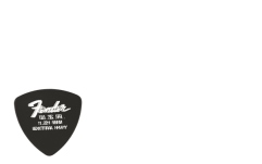 Set de pene Fender Dura-Tone 346 Shape 1.21 Black 12-Pack