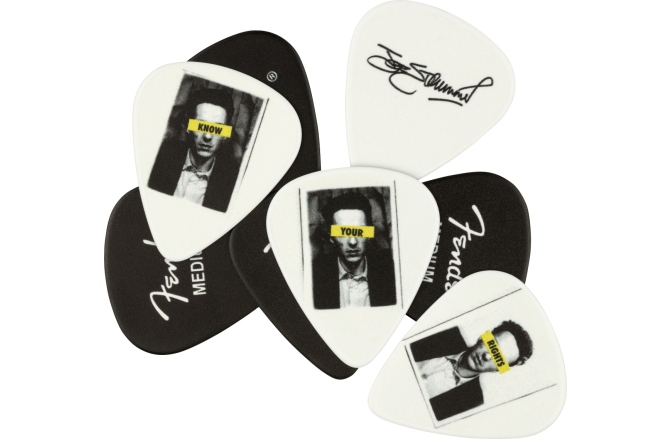 Set de pene Fender Joe Strummer Pick Tin Medium (8)