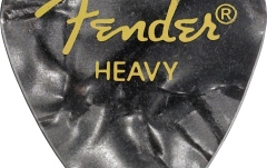 Set de pene Fender Premium Celluloid 351 Shape Picks Heavy Black Moto 12-Pack
