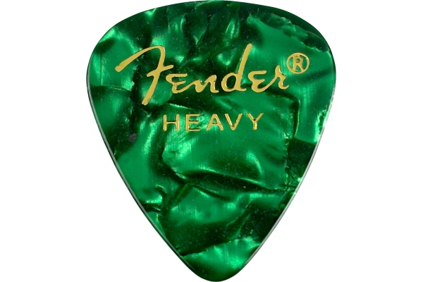 Premium Celluloid 351 Shape Picks Heavy Green Moto 12-Pack Premium Celluloid 351 Shape Picks Heavy Green Moto 12-Pack