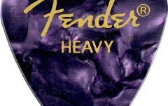 Set de pene Fender Premium Celluloid 351 Shape Picks Heavy Purple Moto 144-Pack