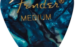 Set de pene Fender Premium Celluloid 351 Shape Picks Medium Ocean Turquoise 12-Pack