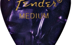 Set de pene Fender Premium Celluloid 351 Shape Picks Medium Purple Moto 12-Pack