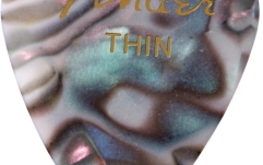 Set de pene Fender Premium Celluloid 351 Shape Picks Thin Abalone 12-Pack