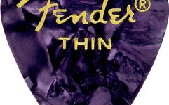 Set de pene Fender Premium Celluloid 351 Shape Picks Thin Purple Moto 144-Pack