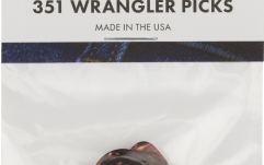 Set de pene Fender Wrangler Picks 351 Shape Tortoiseshell (8)