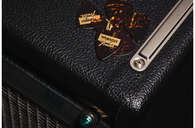 Set de pene Fender Wrangler Picks 351 Shape Tortoiseshell (8)