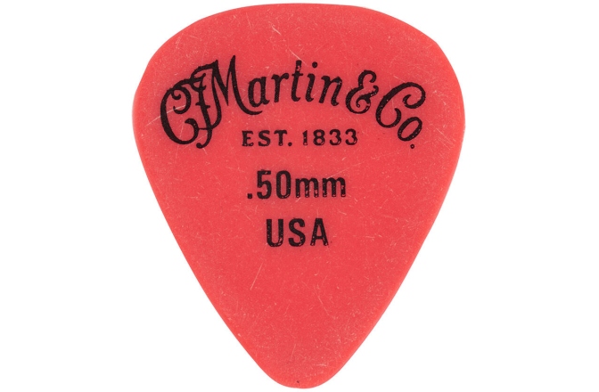 Set de pene Martin Guitars Pick Pack Delrin 050 RED