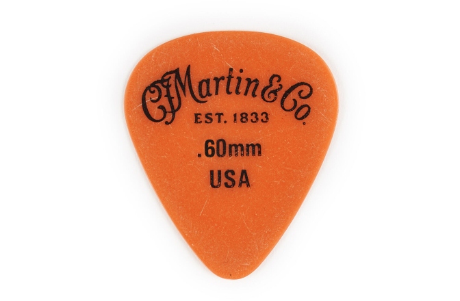Set de pene Martin Guitars Pick Pack Delrin 060 ORANGE