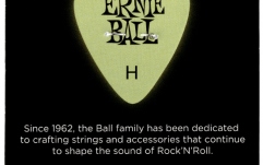 Set de Pene pentru Chitară Ernie Ball Super Glow Cellulose Heavy  Pack 12