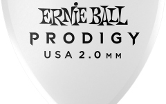 Set de Pene pentru Chitară Ernie Ball White Rounded Triangle Prodigy Pick Pack 6