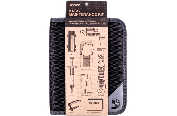 Set de scule Daddario Bass Maintenance Kit