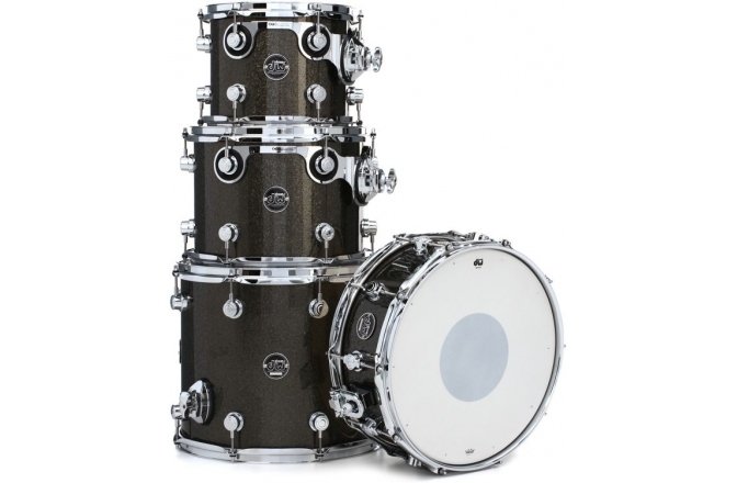 Set de tobe acustice din 4 piese DW Performance Fusion Satin Oil PS Finish Ply