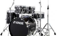 Set de tobe acustice din 5 piese Sonor AQ1 Stage Set Piano Black