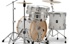 Set de tobe acustice din 5 piese Sonor AQ2 Studio Set WHP White Pearl