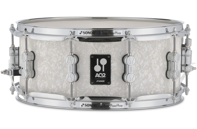 Set de tobe acustice din 5 piese Sonor AQ2 Studio Set WHP White Pearl