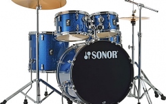 Set de tobe acustice din 5 piese Sonor AQX Stage Kit Blue Ocean Sparkle