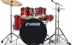 Set de tobe acustice din 5 piese Sonor AQX Stage Kit Red Moon Sparkle
