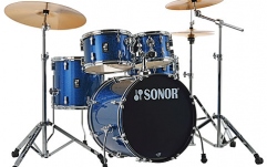 Set de tobe acustice din 5 piese Sonor AQX Studio Kit Blue Ocean Sparkle