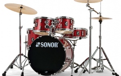 Set de tobe acustice din 5 piese Sonor AQX Studio Kit Red Moon Sparkle