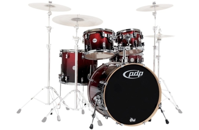 Set de tobe acustice DW PDP Concept Maple Red to BF