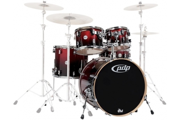 Concept Maple Shell Red Black Sparkle