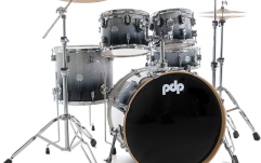 Set de tobe acustice DW PDP Concept Maple Silver to Black Fade 22" BD