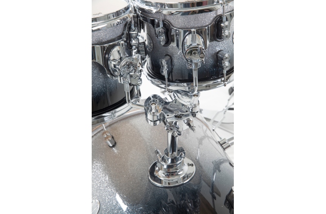 Set de tobe acustice DW PDP Concept Maple Silver to Black Fade 22" BD