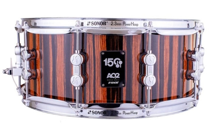 Set de tobe acustice - ediție limitată Sonor AQ2 150th Anniversary Stage Ebony Veener
