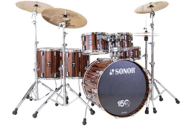 Set de tobe acustice - ediție limitată Sonor AQ2 150th Anniversary Stage Ebony Veener