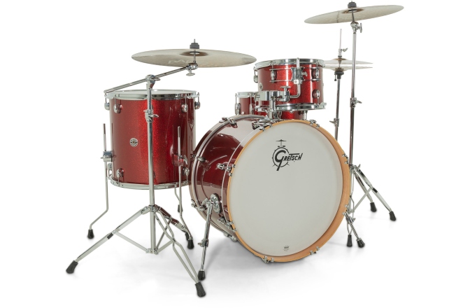 Set de tobe acustice Gretsch Catalina Club Dark Cherry Sparkle CC2-R424-DCSP