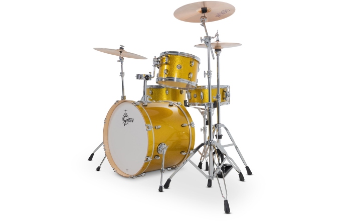 Set de tobe acustice Gretsch Catalina Maple Lemon Sparkle CM2-E624S-LS