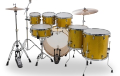 Set de tobe acustice Gretsch Catalina Maple Lemon Sparkle CM2-E627-LS