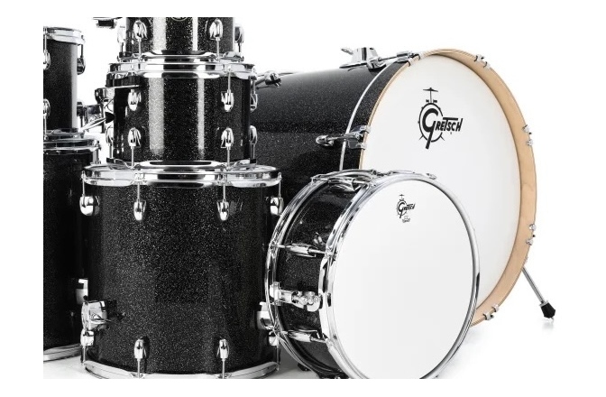 Set de tobe acustice  Gretsch Energy 7 pcs Kit Black Sparkle