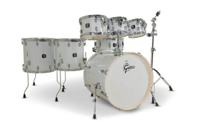 Set de tobe acustice Gretsch Energy 7 pcs Kit White Pearl