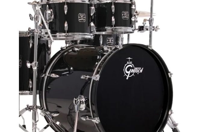 Set de tobe acustice Gretsch Energy 9 pcs Kit Black Fame