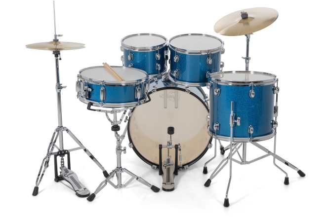 Set de tobe acustice Gretsch Renegade Drumset 10/12/14/20/14SD Blue Sparkle
