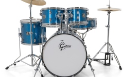Set de tobe acustice Gretsch Renegade Drumset 10/12/14/20/14SD Blue Sparkle