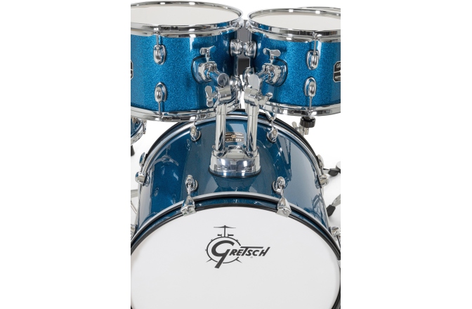 Set de tobe acustice Gretsch Renegade Drumset 10/12/14/20/14SD Blue Sparkle